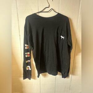 PINK Floral Long Sleeve Shirt